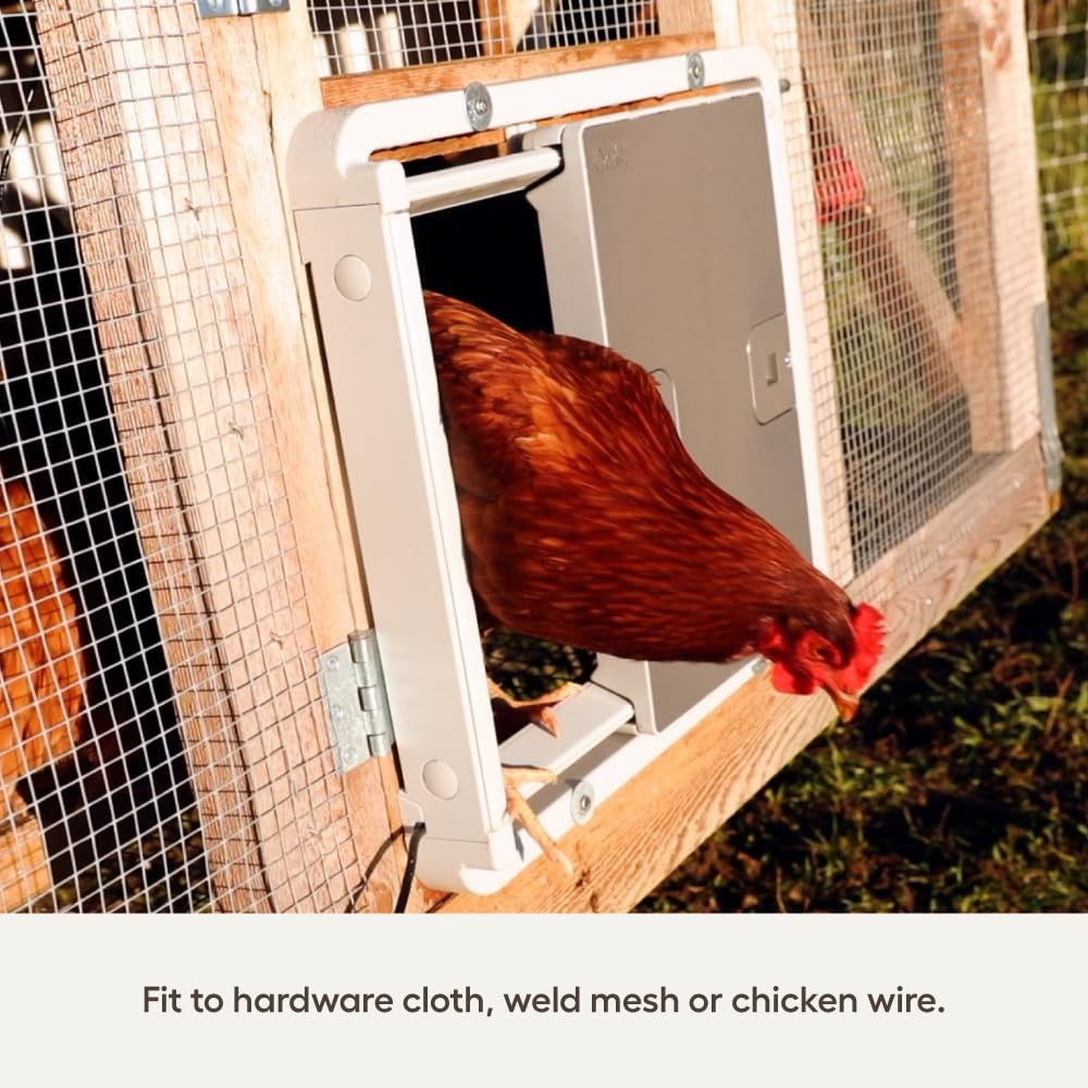 Omlet Smart Automatic Chicken Coop Door Opener - Wi-Fi Enabled