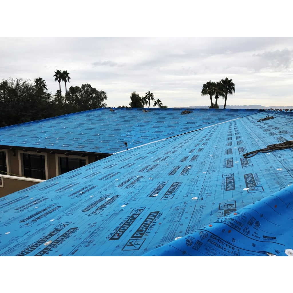 FT Synthetics Self-Adhering Underlayment, 200 Square Feet, 36 in x 67 Feet - Platinum HT