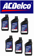 ACDelco GM Dexron VI Full Synthetic Automatic Transmission Fluid 1 Quart 6 Pack - 10-9243, 88865549