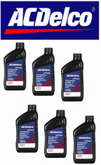 ACDelco GM Dexron VI Full Synthetic Automatic Transmission Fluid 1 Quart 6 Pack - 10-9243, 88865549