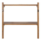 Mid-Century Wall Shelves, 24x8x24 Inch Decorative Wall-Mounted Storage And Display Shelving