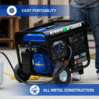 DuroMax 13,000-Watt Dual Fuel Portable Generator, Gasoline/Propane, Electric Start - XP13000EH