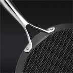 Hexclad 12 Inch Hybrid Stainless Steel Nonstick Griddle Fry Pan