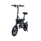 GOTRAX Folding Electric Bike For Adults And Teens, 14 inch, 250W, 15.5 mph, 15 Miles, Black - S2