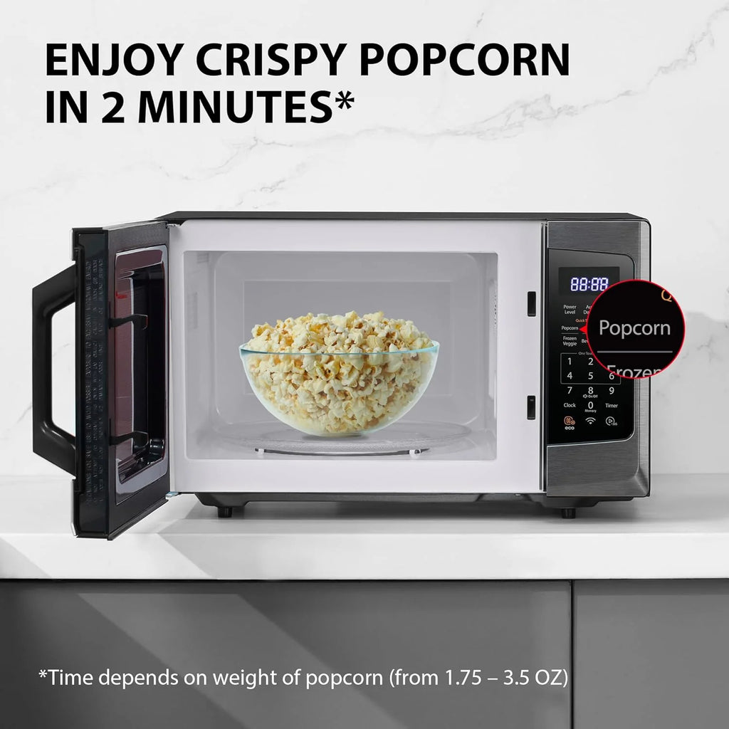 TOSHIBA 4-in-1 Countertop Microwave Oven, 1.5 Cu Ft, 1000W, Silver - ML-EC42P(SS)