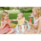 Bumbo 3-In-1 Adjustable Baby And Toddler Booster Seat/High Chair, Hemlock, 13 x 13 x 11 inches