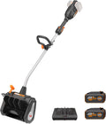 WORX Nitro 40V 12in Cordless Snow Shovel With 2 x 4.0 Ah Batteries And Charger - WG460
