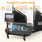 Dog Treadmill Pet Running Machine, 200 lbs Capacity, 1.4 inch LCD Screen - Black
