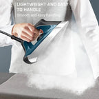 Rowenta Steam Generator Iron, 1800W, 1.1L Tank, Blue, 18.11in x 11.81in - DG8624