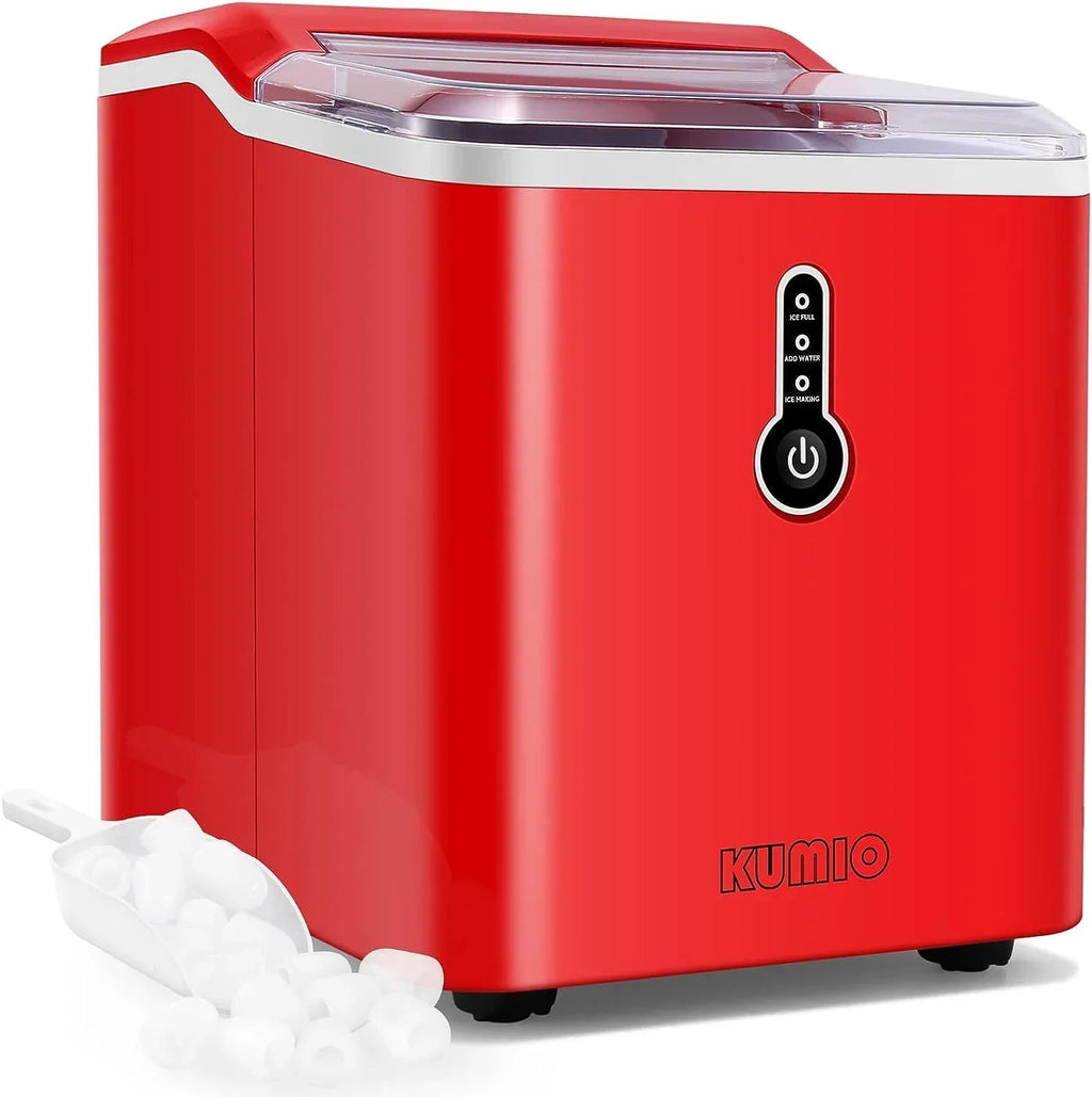 Countertop Bullet Ice Maker, 26.5 Lbs Per Day, Blue