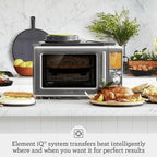 Breville Combi Wave 3 in 1 Microwave, 1.1 Cubic Feet, Black Stainless Steel - BMO870BST1BUS1