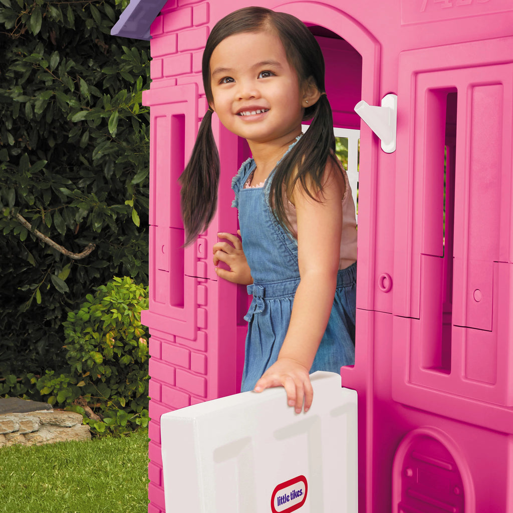 Little Tikes Cape Cottage Playhouse, Pink, 42.8 x 35 x 49 Inches