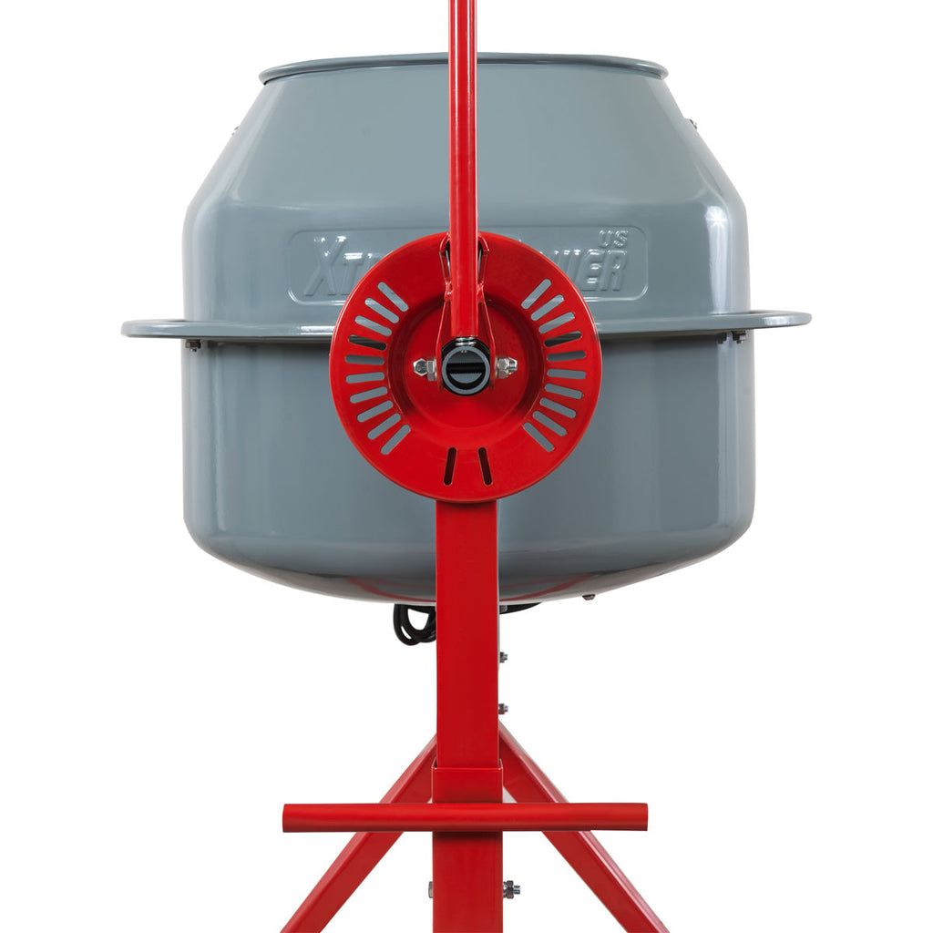 Portable Electric Cement Mixer for Concrete and Mortar, 4 Cu. Ft., 500W