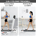 Dcenta 2 In 1 Under Desk Treadmill, 2.5 HP, Folding - FYC
