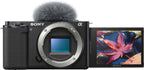 Sony Mirrorless Vlog Camera Body Only Black - Alpha ZV-E10