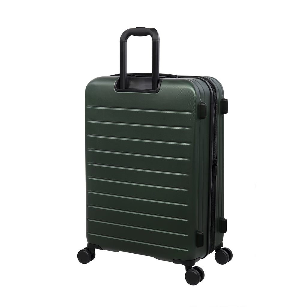 it luggage Legion 28 in Hardside Checked 8 Wheel Expandable Spinner Luggage, Asphalt Black