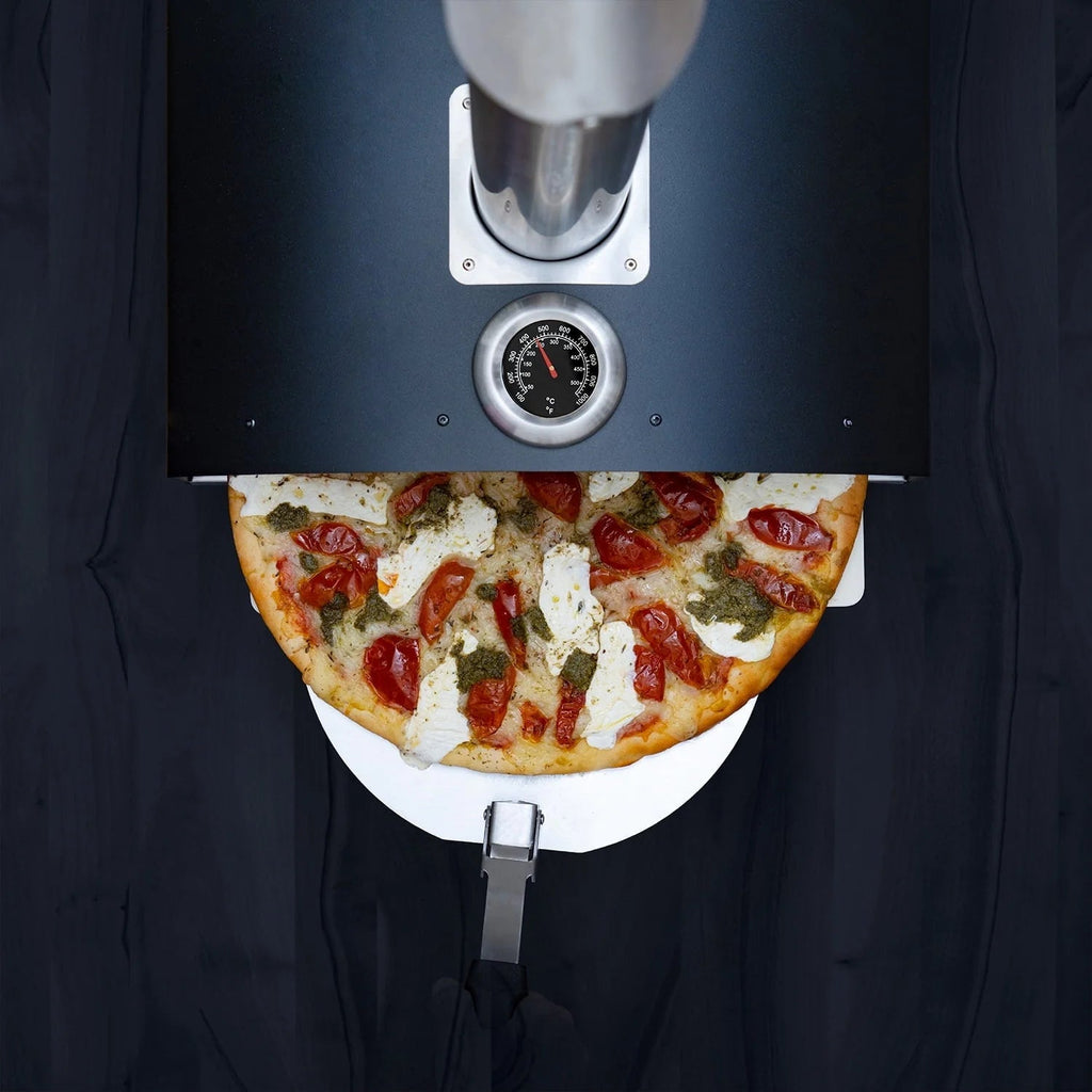 Deco Chef Outdoor Pizza And Grill Oven With 13in Pizza Stone, Black - DGPZG100BLK