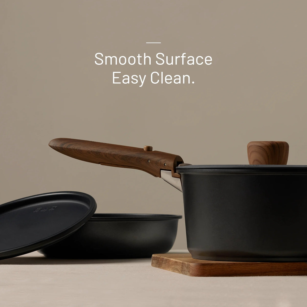 Carote 21 Pcs Nonstick Cookware Set With Detachable Handles, Oven/Dishwasher Safe