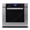 30 in. 5 cu. ft. Single Electric Wall Oven With True European Convection And Self Cleaning In Stainless Steel