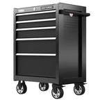 CRAFTSMAN Rolling Tool Cabinet 26.5-in W x 37.5-in H 5-Drawer Steel Black - S2000