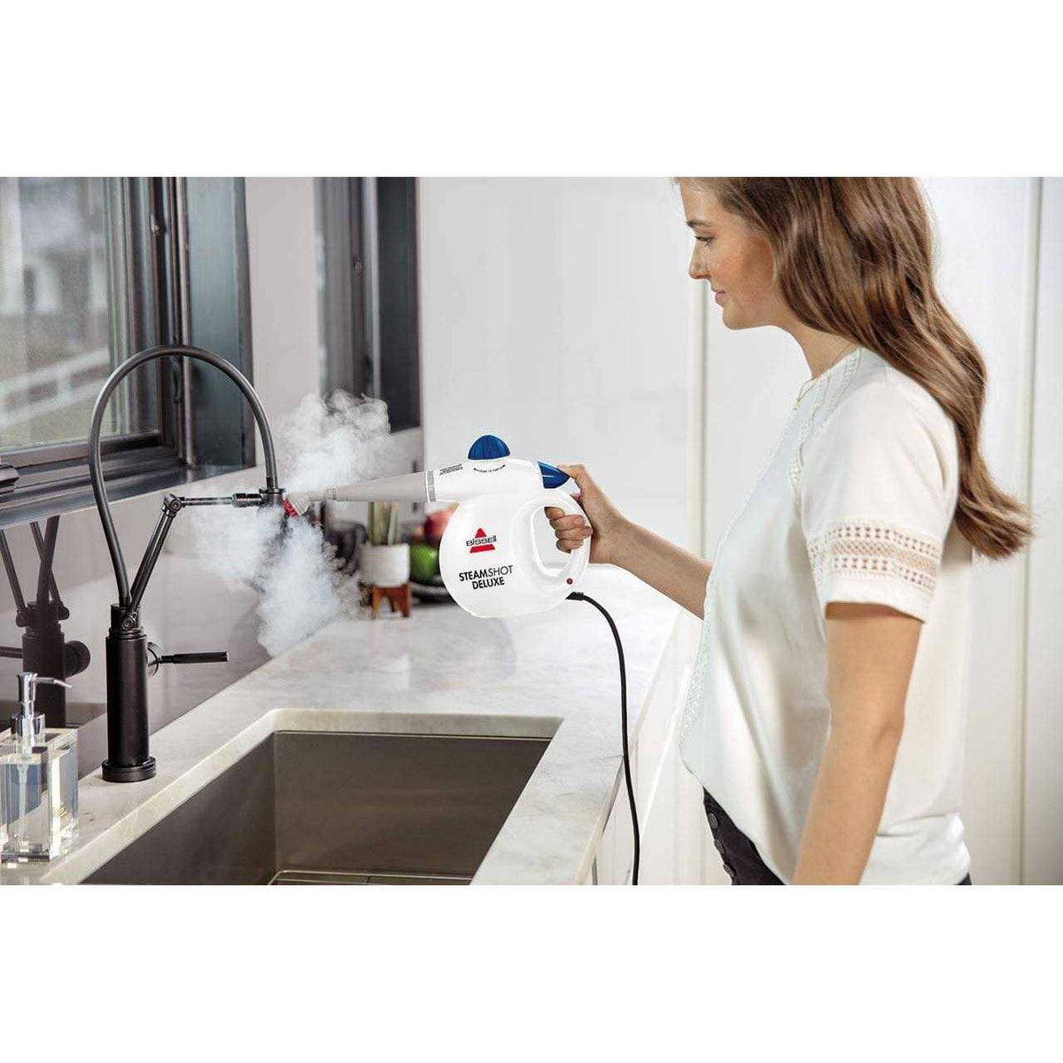 Bissell Steam Shot Deluxe Handheld Hard Surface Cleaner