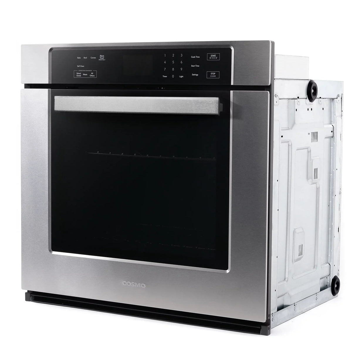 30 in. 5 cu. ft. Single Electric Wall Oven With True European Convection And Self Cleaning In Stainless Steel