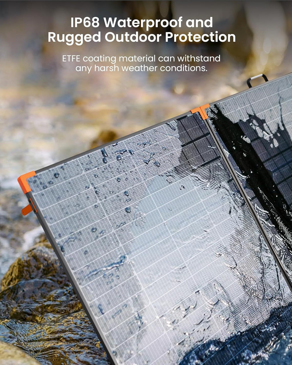 Portable Foldable Solar Panel 450W 38V N-Type 16BB 25% Efficiency - IP68 Waterproof