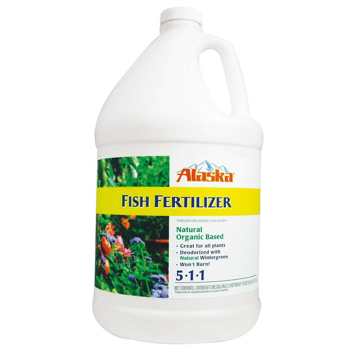 Alaska Fish Emulsion Fertilizer, 1 gal