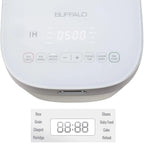 Buffalo White IH Smart Rice Cooker And Warmer, 1 L, 5 Cups