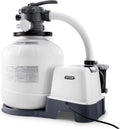 Intex Sand Filter Pump & Saltwater System For Up To 15 000 Gal Pools Krystal Clear