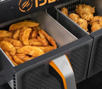 28-Inch 2-Burner Griddle With Electric Air Fryer And Hood