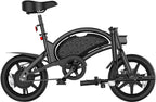 Jetson Bolt Pro 2025 Electric Bike, 30-Mile Range, 15.5 mph, Matte Black
