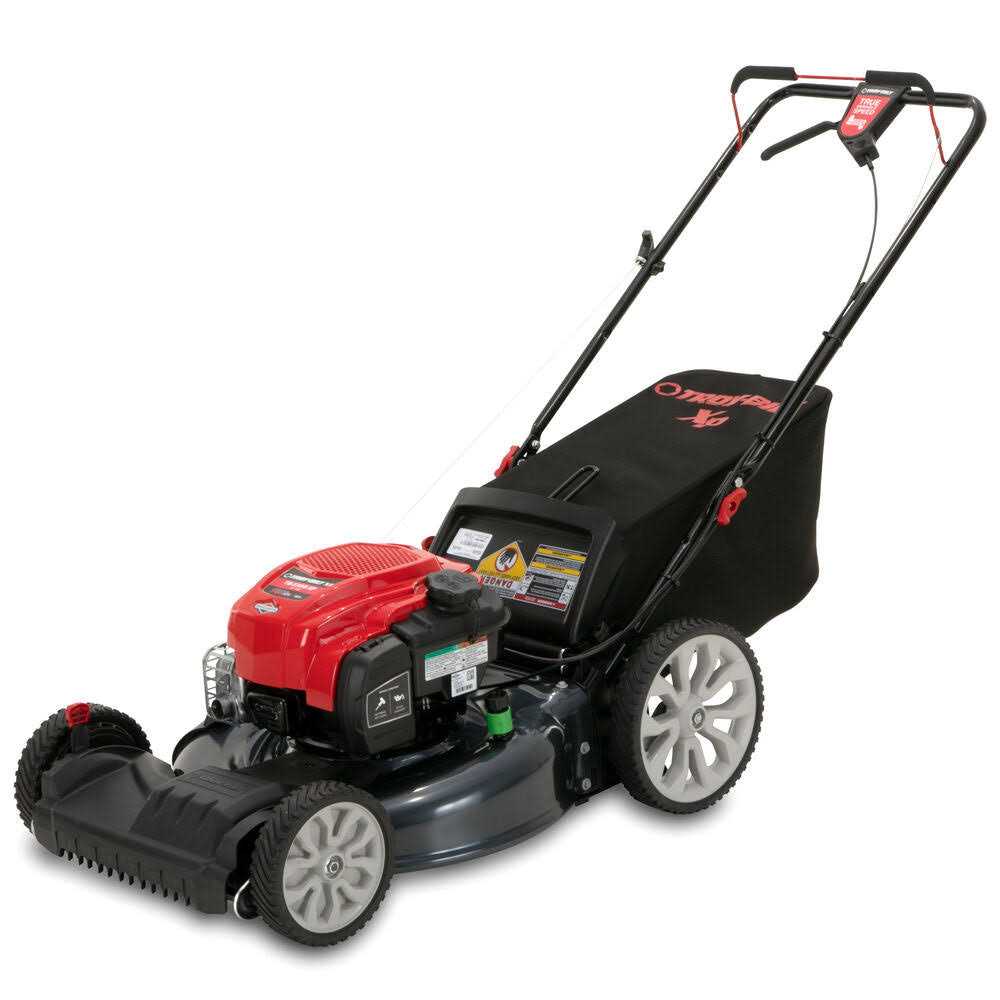 Troy-Bilt Self-Propelled Walk-Behind Lawn Mower, 21 in Steel Deck - TB230B XP