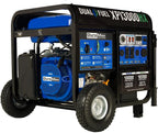 DuroMax Dual Fuel Portable Generator, 13 000-Watt, Gas and Propane, Electric Start - XP13000HX