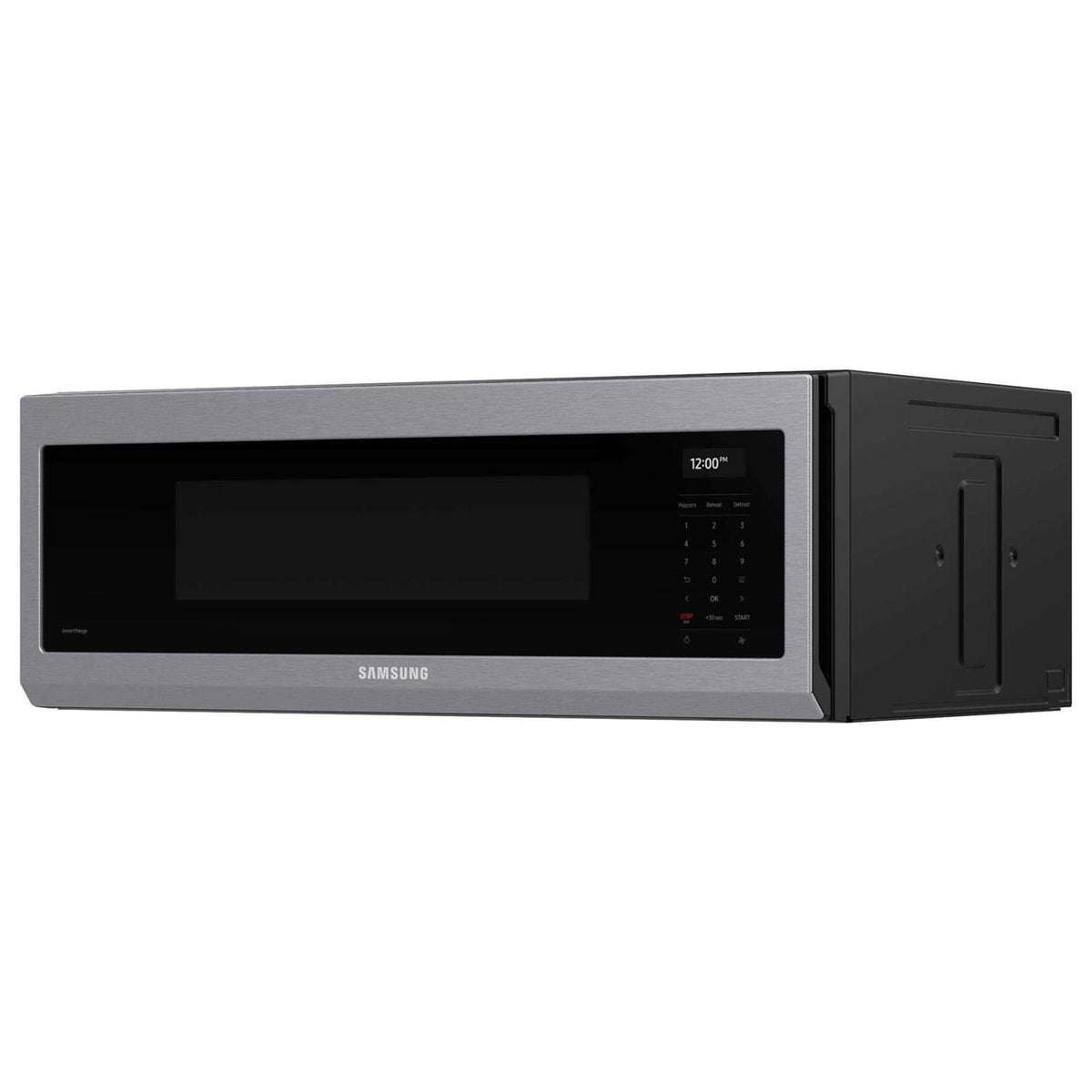 Samsung 1.1 Cu. Ft. Smart Slim Over-the-Range Microwave With 550 CFM Hood Ventilation - ME11A7710DS