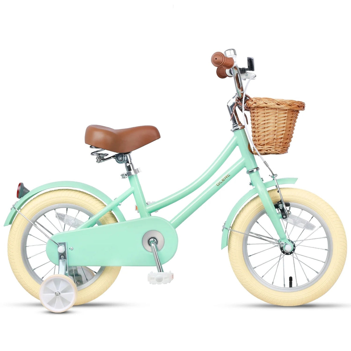 Glerc Girls' Kids' Bike, 12 inch, Pink, Ages 2-4 Years - Little Molly