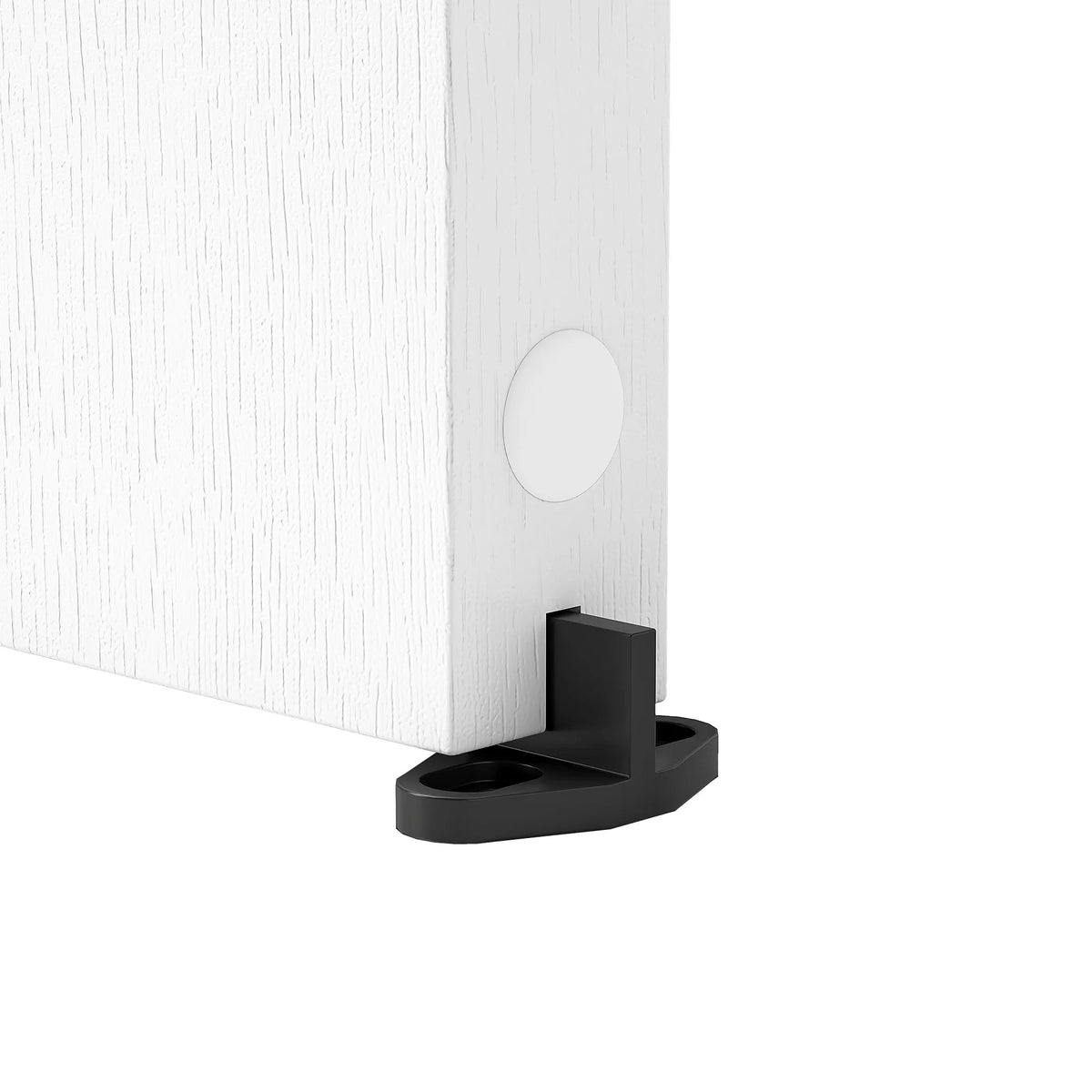 Uforic Sliding Barn Door With Hardware Kit, 48 x 84 in, Gray