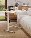 SANODESK Mobile Standing Desk With Gas-Spring Lift - 32x20, 40x24, Or 48x24 One-Piece Desktop