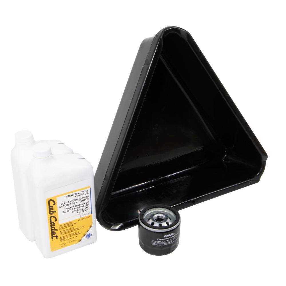 Cub Cadet Oil Change Kit For Riding Mowers With Kohler Engines - 490-950-C042