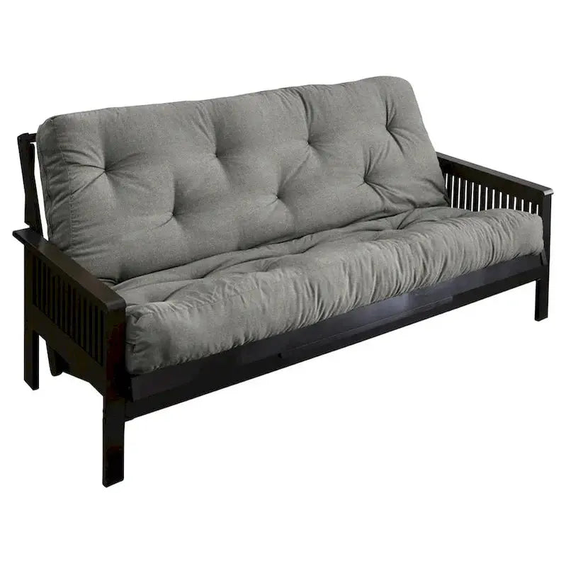 TruPedic Full-Size Granite Grey 12-Inch Futon Mattress - Memory Foam Hybrid