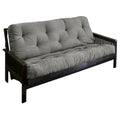 TruPedic Full-Size Granite Grey 12-Inch Futon Mattress - Memory Foam Hybrid