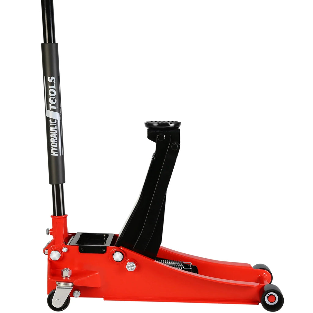Seizeen Low Profile 3 Ton 6600 lbs Trolley Jack With Dual Lift Pump - Red