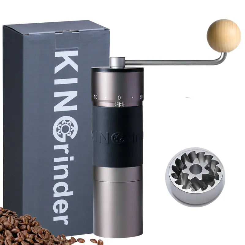 KINGrinder Manual Coffee Grinder K6 With Straight Handle - K6