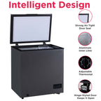 Frigidaire Chest Freezer, 5.0 Cu. Ft., Black Granite Design