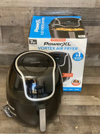 Air Fryer Multi-Cooker With Non-Stick Basket And Cookbook - Roast/Bake/Dehydrate/Reheat