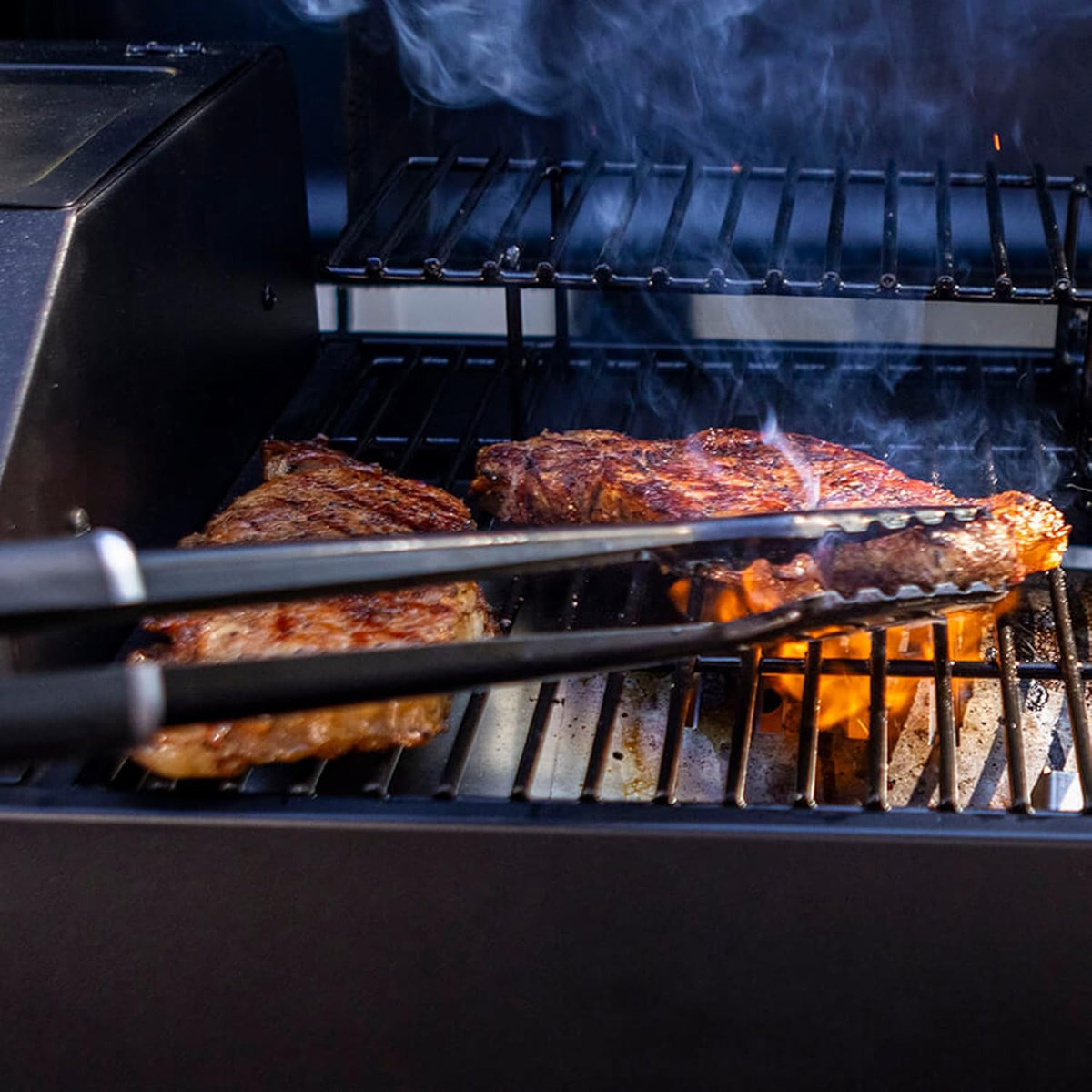 Pit Boss Table Top Wood Pellet Grill, Black, 7 lb Hopper, 24.8 in L x 18.7 in W x 14.2 in H - PB150PPG 11091