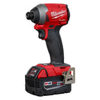 Milwaukee M18 Fuel 1/4 in 18V Hex Impact Driver Kit With (2) 5Ah Batteries, Charger And Carrying Case - 2853-22