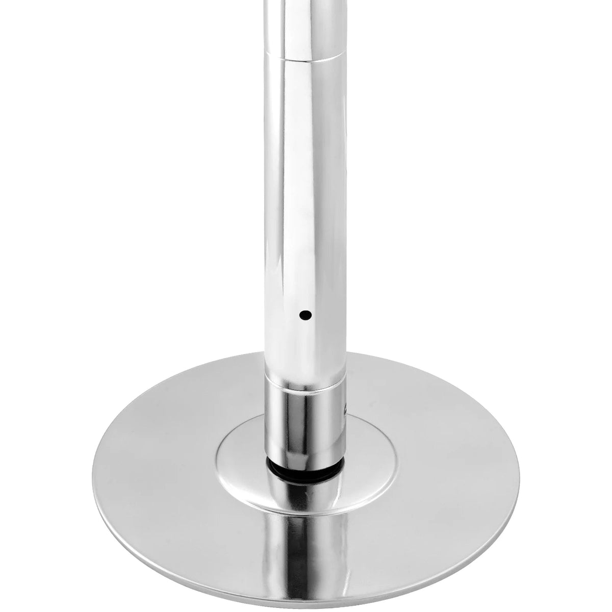 KFFKFF Dance Pole Set, 45mm Stainless Steel, Silver - HM-590S