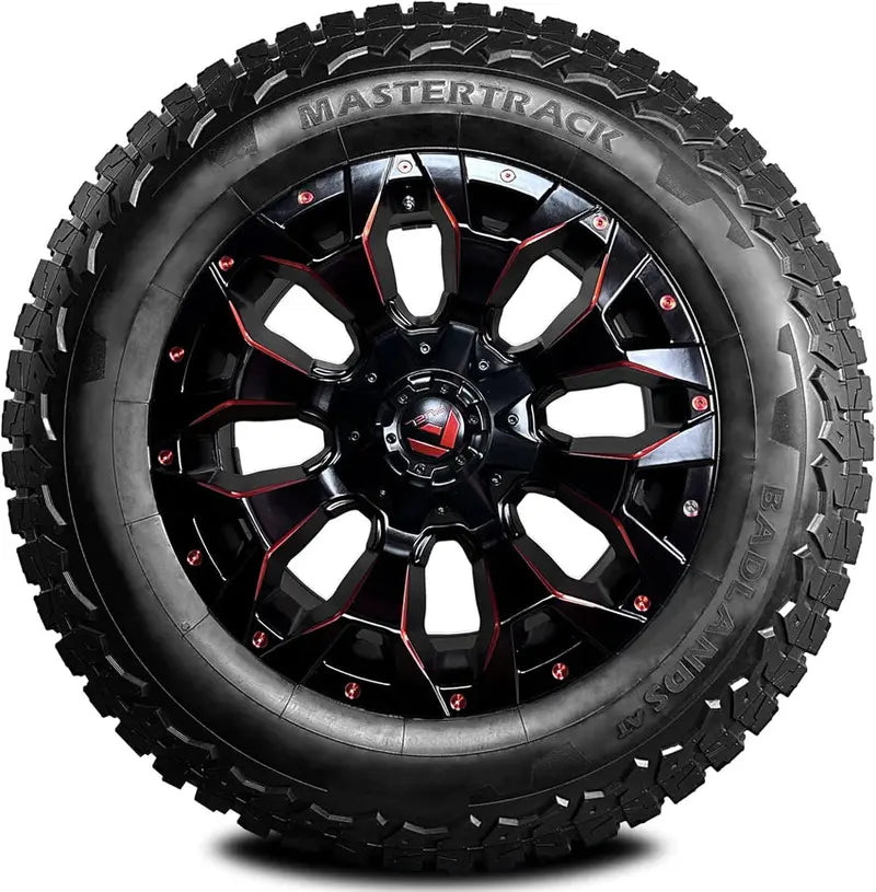 Mastertrack All-Terrain SUV Tires 265/70R17 115T, Set Of 4 - BADLANDS AT