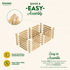 Greenes Fence Cedar Wood Composter 24 in x 24 in x 31 in, 77.3 Gal.